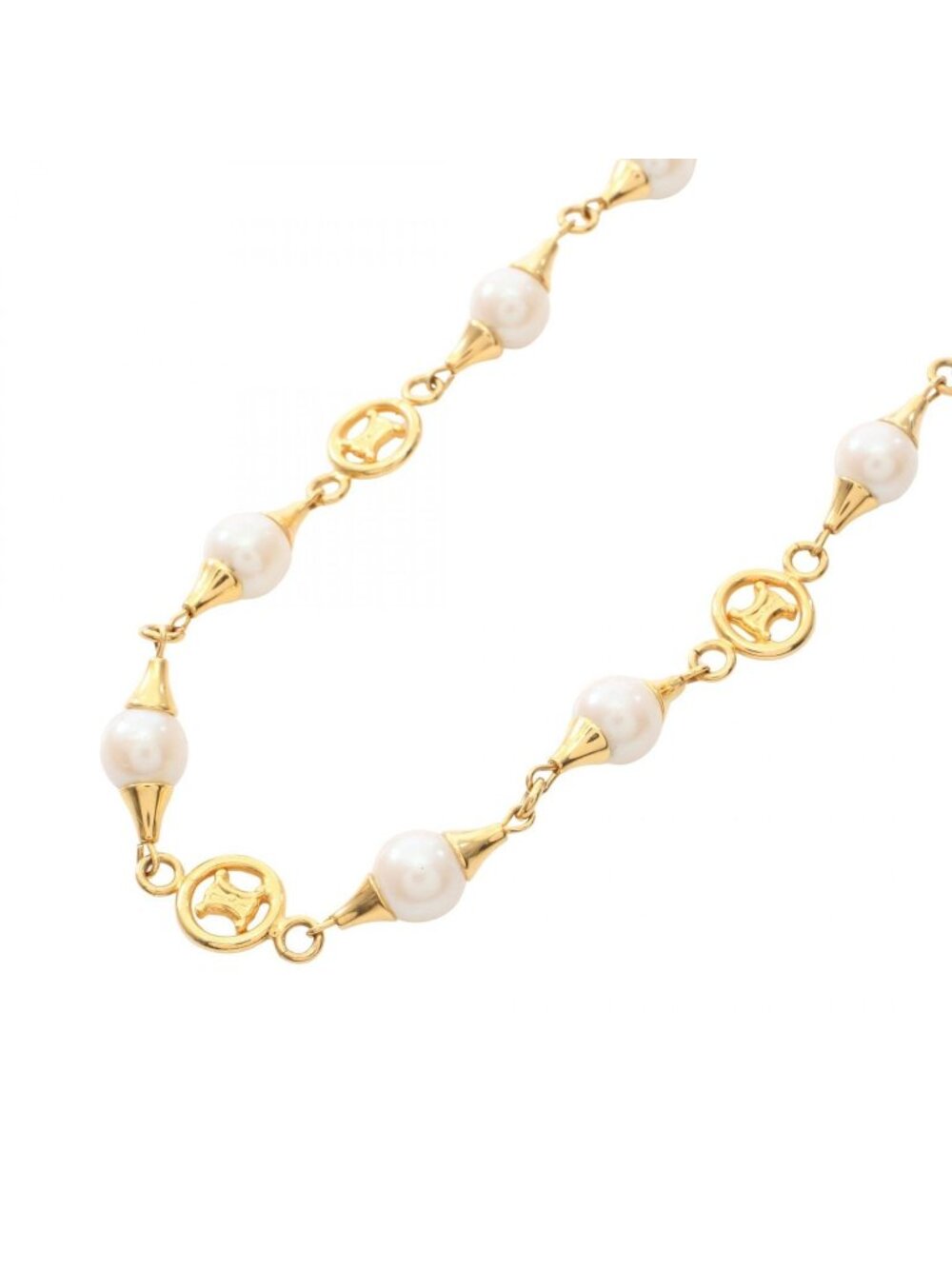 Celine Necklace Triomphe Gold - Picture 1 of 5